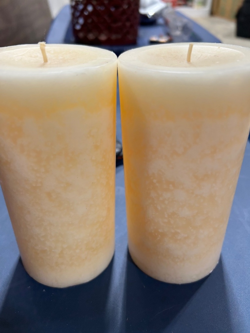 Bloom & Prosper 3 x 6 pillar candles (2) Creme Brulee